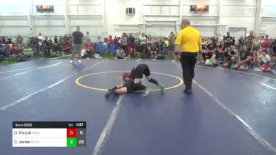 85 lbs Round 3 - Dominic Pizzuli, Rogue W.C. (OH) vs Charlie Jones, Olympia National
