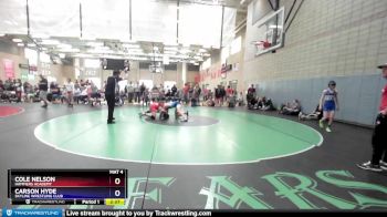 182 lbs Round 2 - Cole Nelson, Hammers Academy vs Carson Hyde, Skyline Wrestling Club