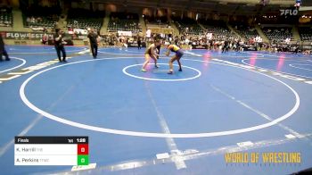115 lbs Final - Kaylyn Harrill, The Best Wrestler vs Aiyana Perkins, Team Tulsa Wrestling Club