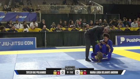 Maria Luisa Delahaye Amorim vs Tayler Rae Polhamus 2026 Pan Jiu Jitsu IBJJF Championship