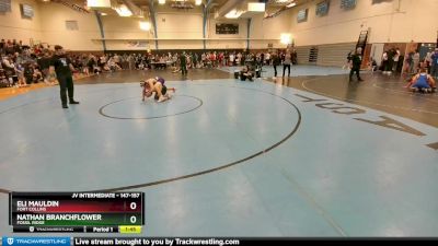 147-157 lbs Round 5 - Eli Mauldin, Fort Collins vs Nathan Branchflower, Fossil Ridge