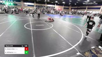 98 lbs Round Of 32 - Shane Ostermiller, Pioneer Grappling vs Asher Williams, Manu WC