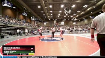 2A 190 lbs Cons. Round 3 - Cooper THURSTON, North Sevier vs Soren Jensen, Gunnison Valley