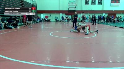 133 lbs Cons. Round 2 - Jonas DesRochers, Unattached vs Aiden Nelmes, Unattached