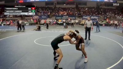 D 1 106 lbs Quarterfinal - Anthony Carrion, Lafayette vs Hasan Kahla, Chalmette