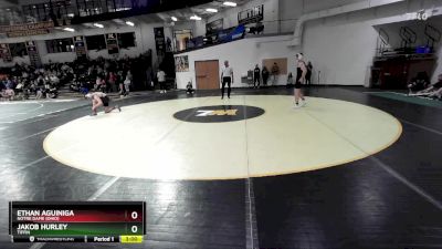 165 lbs Cons. Round 3 - Jakob Hurley, Tiffin vs Ethan Aguiniga, Notre Dame (Ohio)