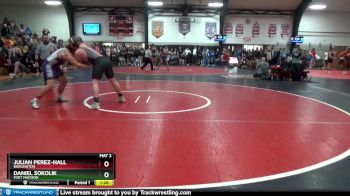 220 lbs Quarterfinal - Julian Perez-Hall, Burlington vs Daniel Sokolik, Fort Madison