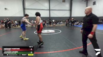 182 lbs Quarterfinal - Anthony Martone, Unattached vs Jackson Lougen, Camas Wrestling Club