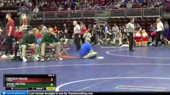 1 lbs Quarterfinal - David Helton, St. Albert vs Lincoln Holub, Lisbon