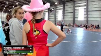 50 lbs Finals (8 Team) - Una Furgeson, Tazmanian Devils vs Anastasia Aschbrenner, Queen Bees
