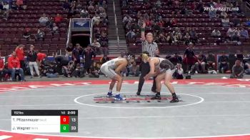 152 lbs Semifinal - Tyler Pfizenmayer, Saucon Valley Hs vs Jaylen Wagner, Reynolds Hs