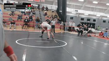 197 lbs 5th Place Match - Diesel Koser, Shippensburg vs Jaxon Burcher, Wheeling