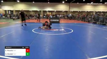 110 lbs Prelims - Erin Rizzuto, North Carolina vs Gianna Slusser, North Carolina