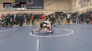 157 lbs 3rd Place - Anthony Caisse, East Lyme/Norwich Tech vs Ben Romero, Xavier