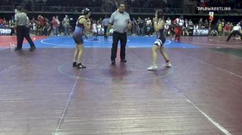 118 lbs Rr Rnd 2 - Breaunnah Robles, Olympian Wrestling vs Malaya Hofman, New Mexico Wolfpack