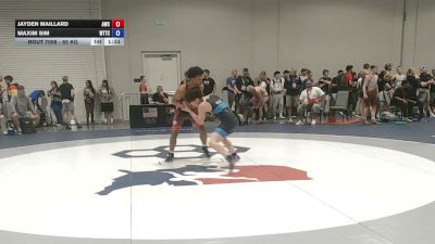 65 kg Champ. Rd Of 64 - Jayden Maillard, Arsenal Wrestling Club vs Maxim Sim, World Team Training Center