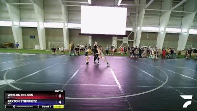 106 lbs Champ. Round 1 - Waylon Nelson, ID vs Paxton Stienmetz, WY