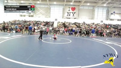 47 lbs 3rd Place Match - Jaxon Mills, Fulton Wrestling vs Elias Goodman, Olde North Wrestling Academy