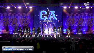 The California All Stars-Camarillo - Scandal [2025 L1 Senior Day 2] 2025 The American Grand Grand Nationals