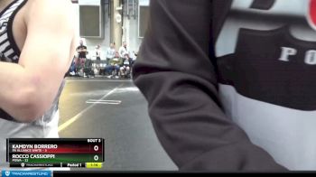 100 lbs Round 2 - Rocco Cassioppi, POWA vs Kamdyn Borrero, PA Alliance White