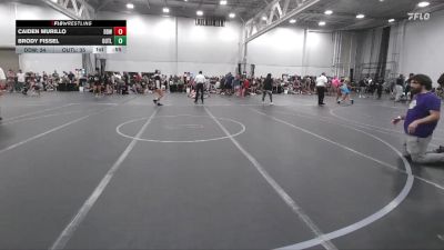 98 lbs Round 5 (6 Team) - Brody Fissel, Outlaws HS vs Caiden Murillo, Dirty Den Wrestling