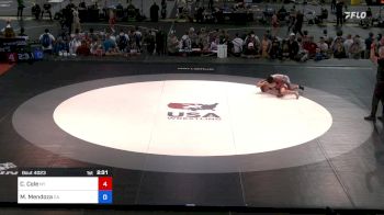 120 lbs Cons 32 #1 - Caleb Cole, New York vs Moses Mendoza, California