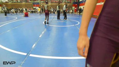 106 lbs Consolation - Ellis Ousley, Jenks vs Cam Shaull, Bristow