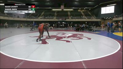 160 lbs Quarterfinal - Isaiah Lockett, Milford vs Samuel Smith, Petersburg