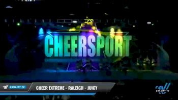 Cheer Extreme - Raleigh - Juicy [2021 L4 Junior - Medium Day 2] 2021 CHEERSPORT National Cheerleading Championship