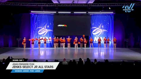 Jenks Premiere POM - Jenks Select Jr All Stars [2025 Junior - Pom - Large Day 1] 2025 NDA All-Star National Championship