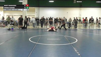 150 lbs Consi Of 64 #2 - Rhett Washleski, NJ vs Dennis Barker, VA