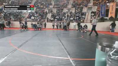 65_B lbs Consi Of 8 #1 - Trenton Maloney, Cochranton vs Isaiah Simonds, Bradford
