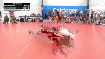38 lbs Rr Rnd 1 - Blake Brothers, PA West White - W vs Molly Mooney, Virginia Team Predator - W