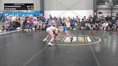 109 lbs Rr Rnd 1 - Dylan Nieuwenhuis, Michigan Premier Blue - BHS vs Colin Harter, M2 Training Center - BHS