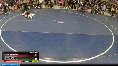 120 lbs Semifinal - Ry Talbot, Aniciete Training Club vs Cole Ballard, Colorado Outlaws