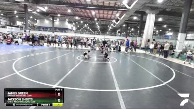 49 lbs Semifinal - Jackson Sheets, Great Neck Wrestling Club vs James Green, Grizzly Wrestling Club