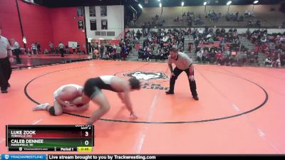 175 lbs Semifinal - Caleb Dennee, MARSHFIELD, WI vs Luke Zook, YORKVILLE (HS)