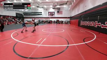 126 lbs 5th Place Match - Kaden Cruz, Chaparral vs Jax Nielsen, Ralston Valley