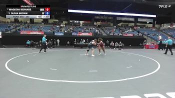 207 lbs Cons. Semi - Maquoia Bernabe, Cumberlands vs 1 Olivia Brown, Grand View