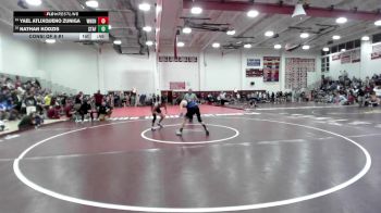 120 lbs Consi Of 8 #1 - Yael Atlixqueno Zuniga, Windham vs Nathan Kodzis, Stafford