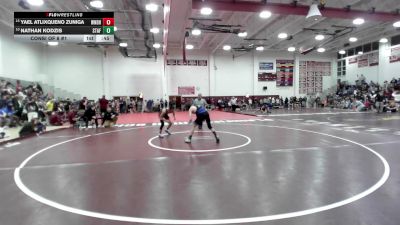 120 lbs Consi Of 8 #1 - Yael Atlixqueno Zuniga, Windham vs Nathan Kodzis, Stafford
