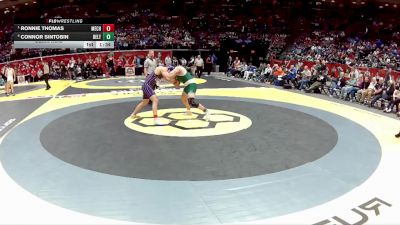 D3-190 lbs Semifinal - Ronnie Thomas, Mechanicsburg vs Connor Sintobin, Delta