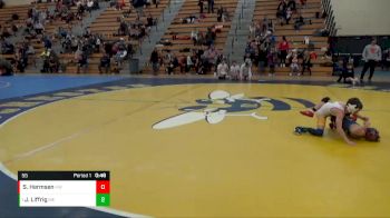 55 lbs Semifinal - Jaxon Liffrig, MN Elite vs Sawyer Hermsen, Humboldt Wildcats