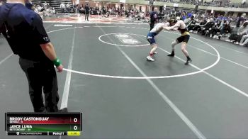 133 lbs Round 2 (4 Team) - Brody Castonguay, Bemidji vs Jayce Luna, Bettendorf