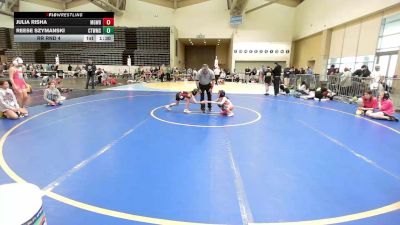 55 lbs Rr Rnd 4 - Julia Risha, MGW Beach Beasts vs Reese Szymanski, CT Whale Orca