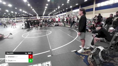 106 lbs Consi Of 8 #1 - Jayzon Sheldon, Elite WC Hawaii vs Connor Crum, Swwwc