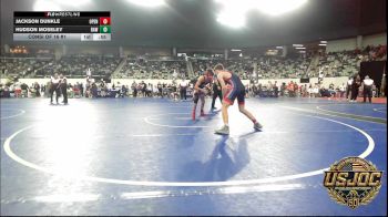 119 lbs Consi Of 16 #1 - Jackson Dunkle, Open Mats vs Hudson Moseley, Raw Wrestling Club