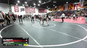 113 lbs Cons. Round 2 - Joseph Scheer, Parhump Valley vs Eli Abrishani, Beverly Hills