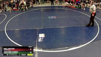 118 lbs Cons. Round 3 - Desmond Cadena, Morgan Wrestling Club vs Will Walton, Wasatch WC