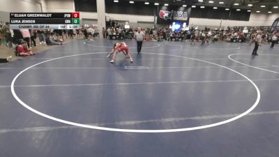 144 lbs Champ. Rd Of 64 - Luka Jensen, Guerrilla Wrestling Academy vs Elijah Greenwaldt, Jack Pine Savage Wrestling